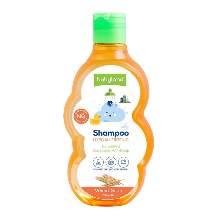 Baby land - شامپو پروتئینه با عصاره جوانه گندم 200 میل