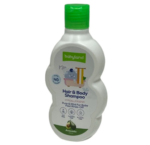 شامپو سر و بدن حاوی عصاره آووکادو 200 میل بیبی لند