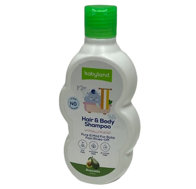 شامپو سر و بدن حاوی عصاره آووکادو 200 میل بیبی لند