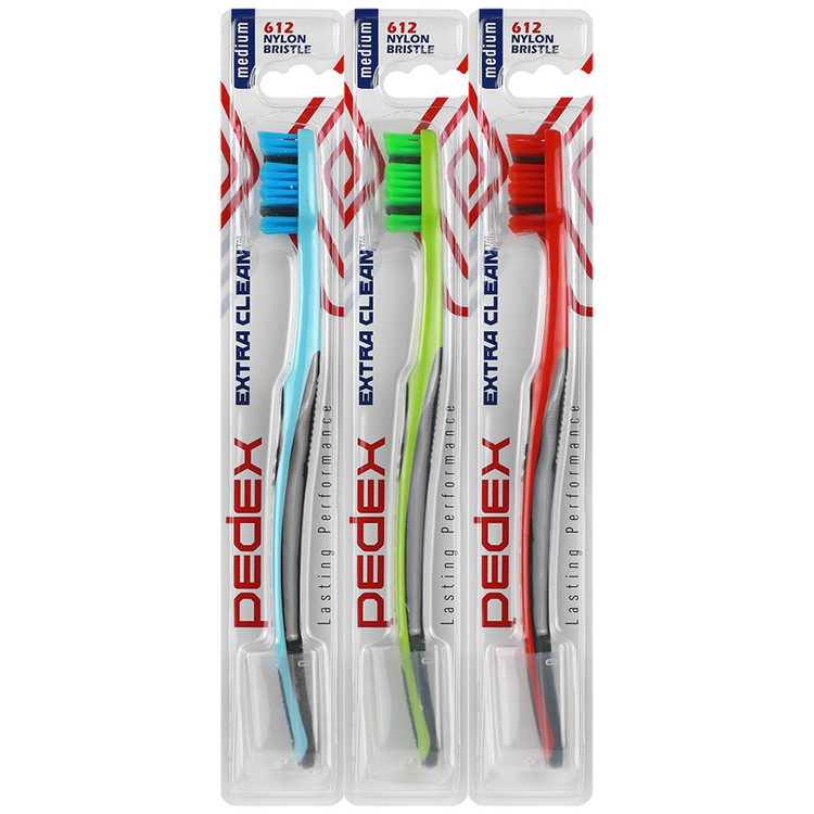 مسواک اکسترا کلین متوسط پدکس