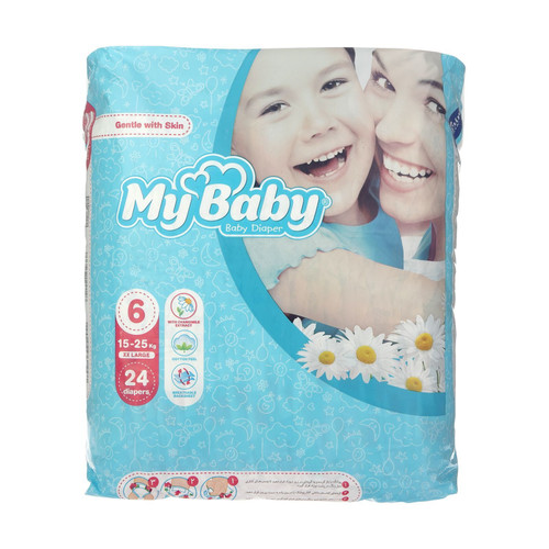 مای بیبی اکو سایز ۶ مدل آبی ،۲۴ عددی