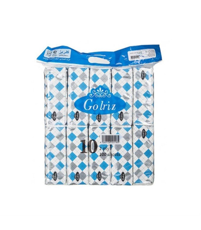 Golriz 200-sheet diamond design napkin, 10 pieces