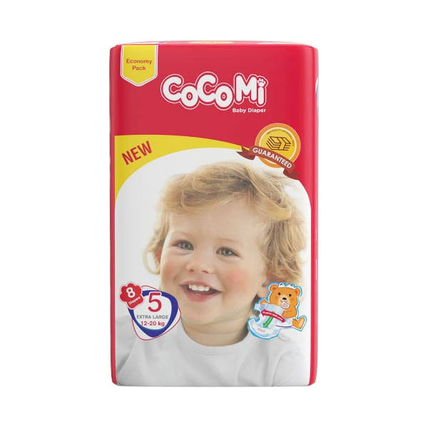 پوشک کوکومی سایز 5 بسته 8 عددی